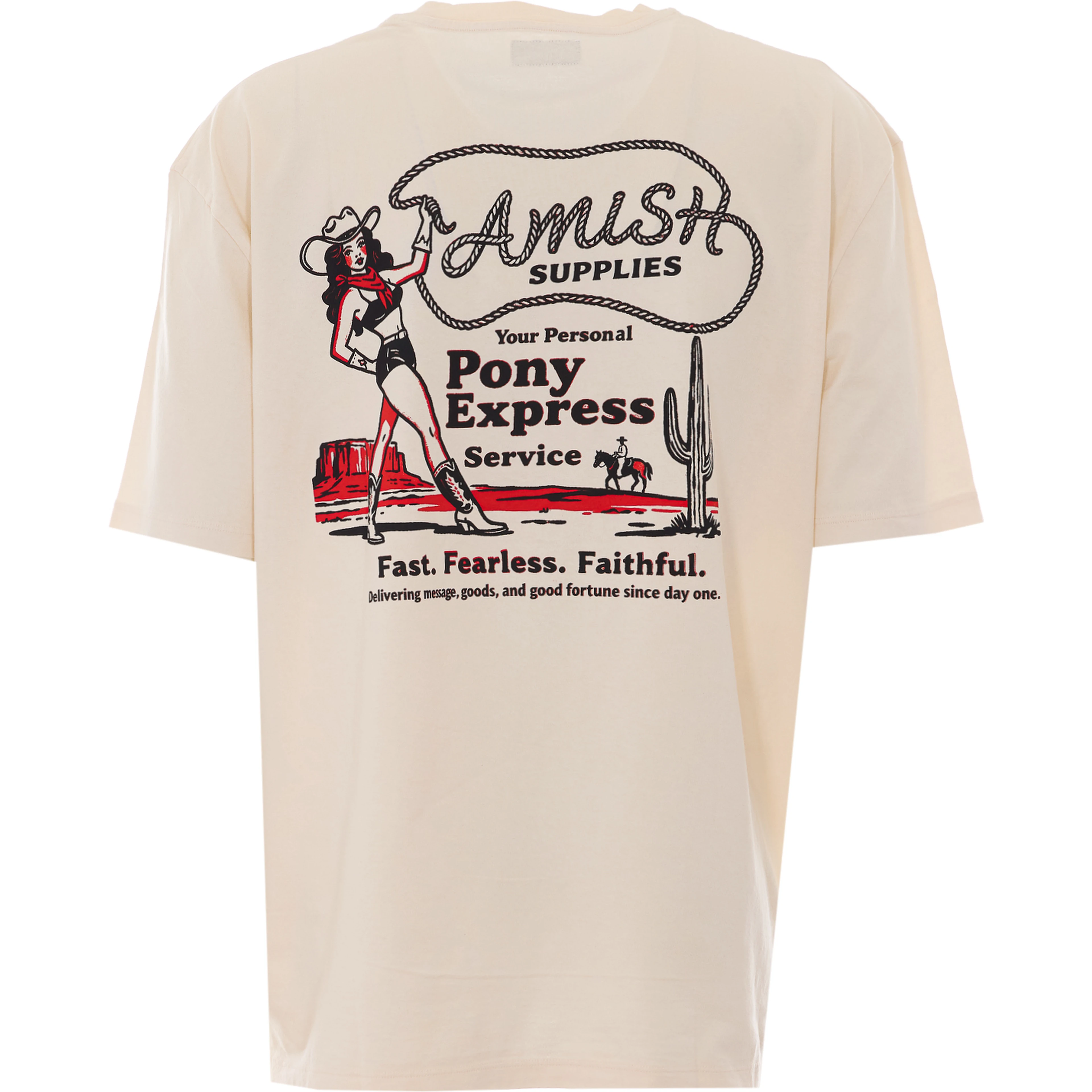 AMISH T-shirts and Polos Beige