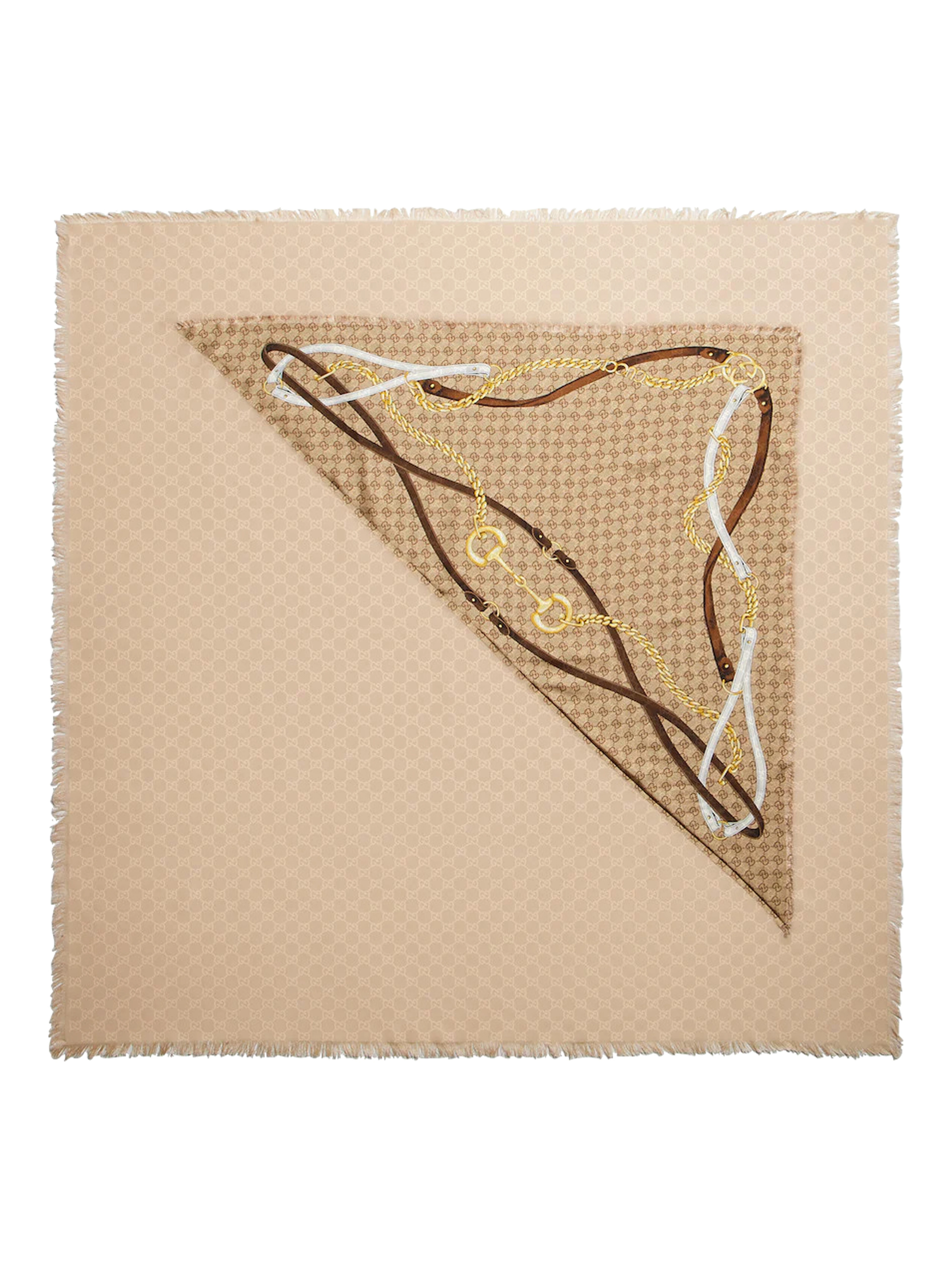 Gucci Scarfs Beige