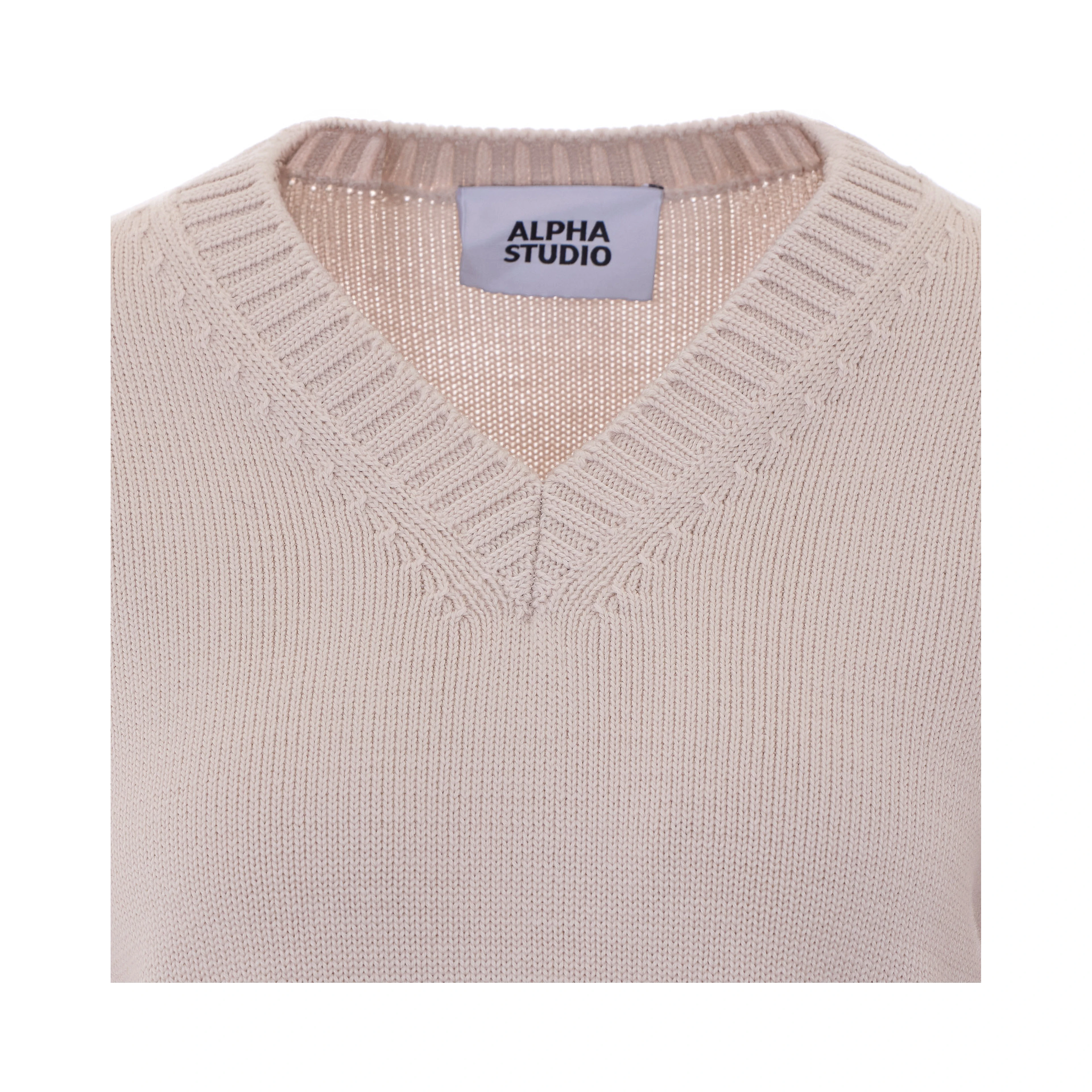 Alpha studio Sweaters Beige