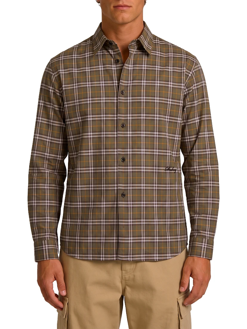 Check cotton shirt