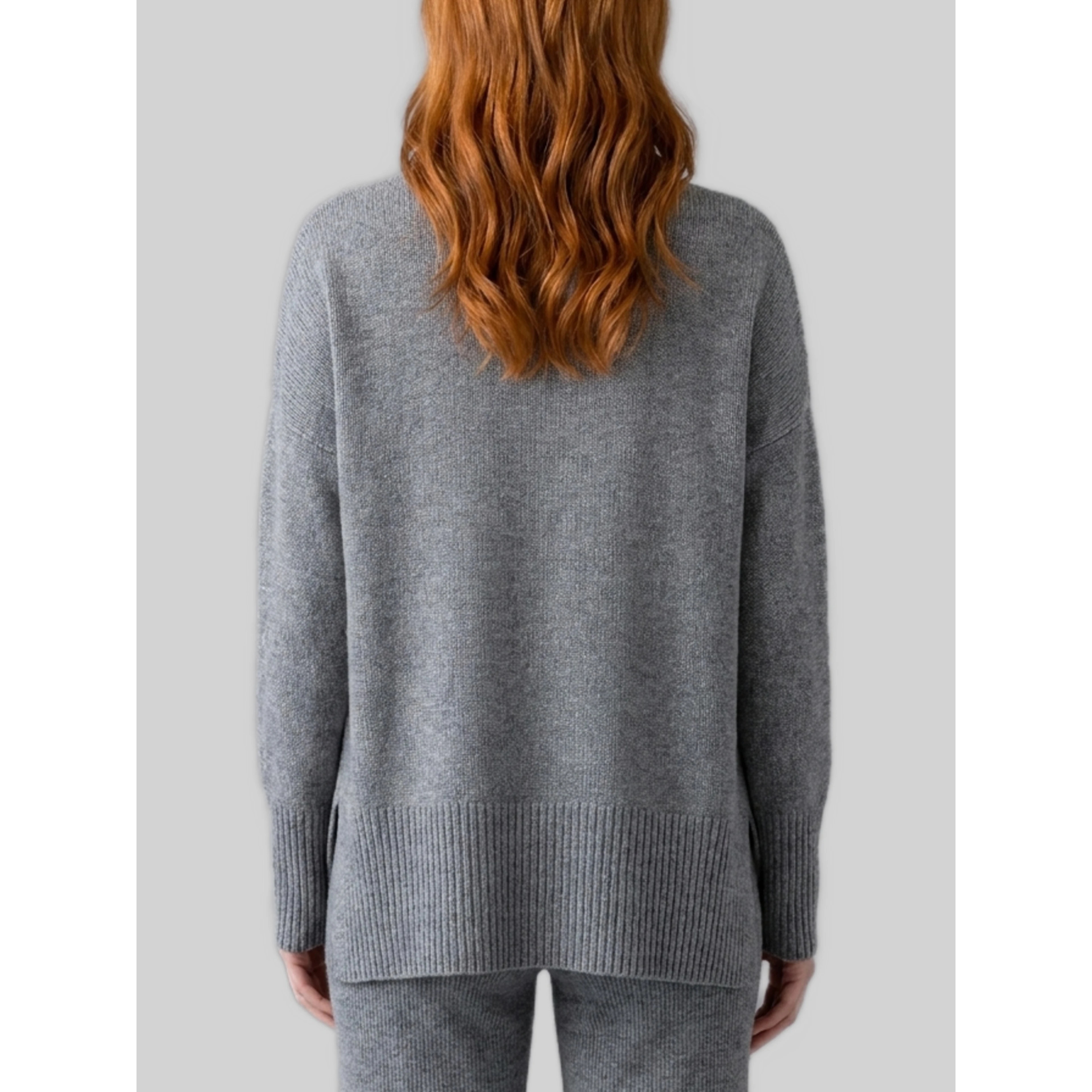 Dove grey Heidi sweater