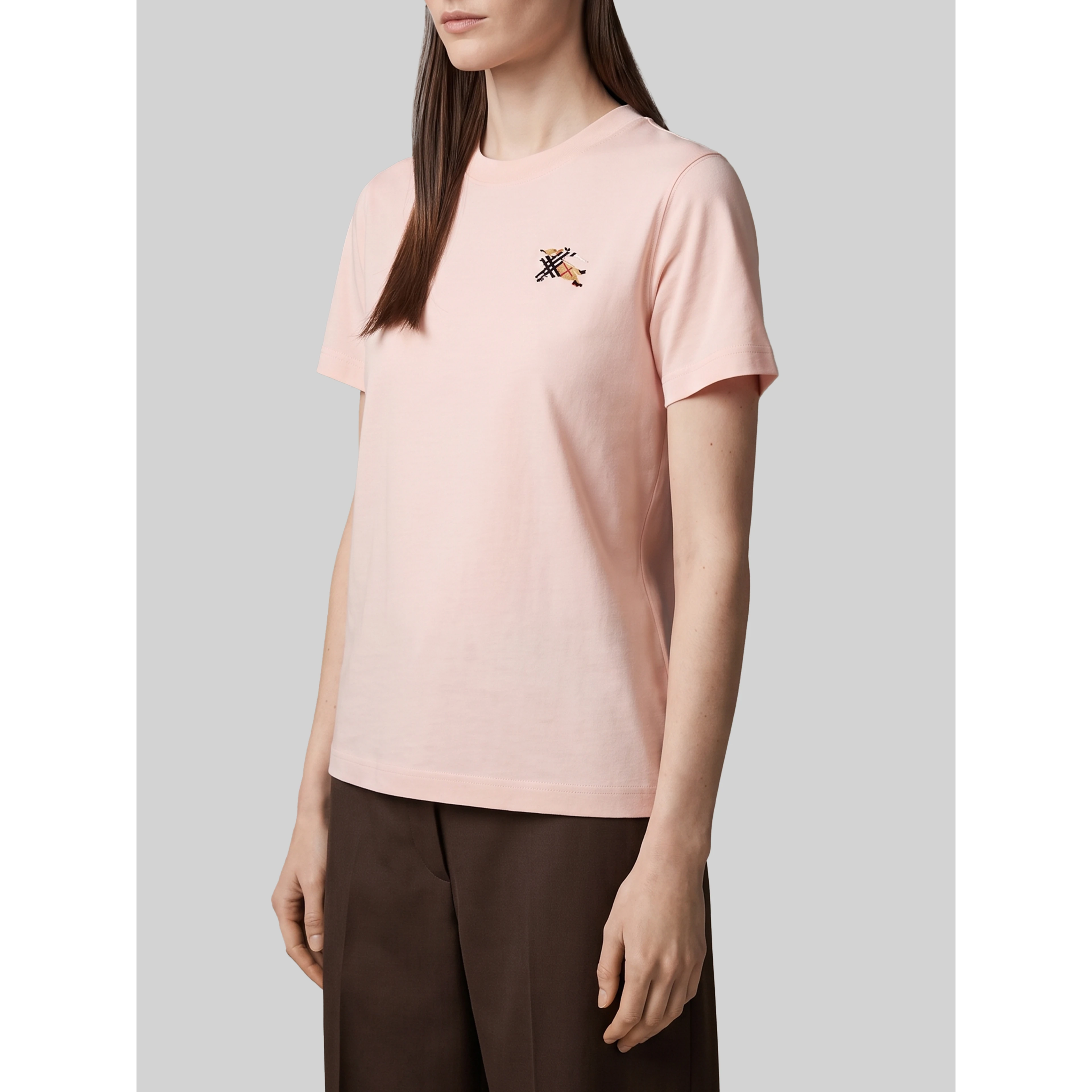 Knight Check cotton T-shirt