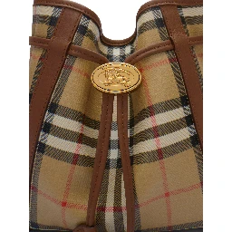 Mini Check bucket bag