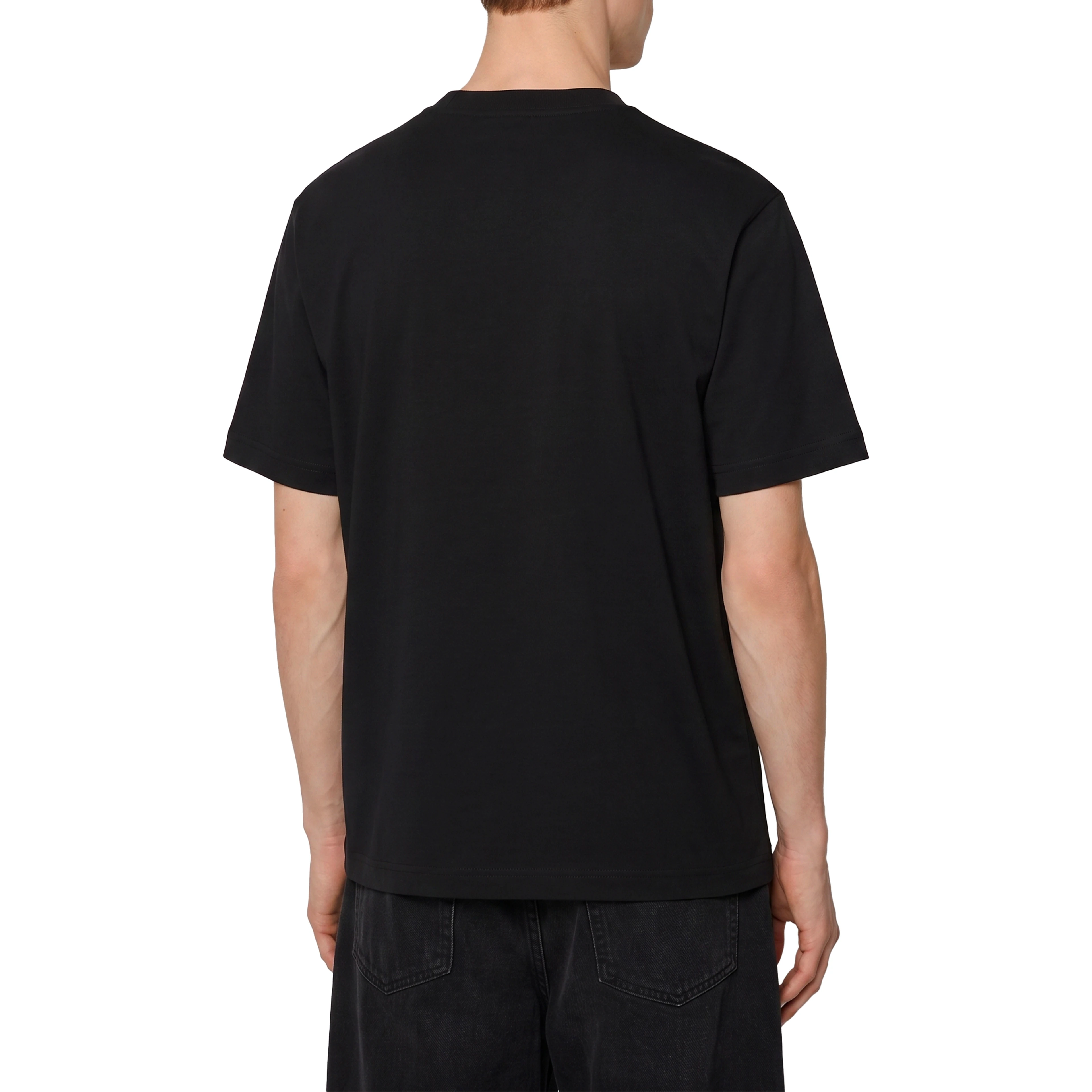 Cotton T-shirt with Check flag