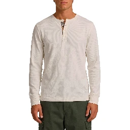 Long-sleeved cotton sweater