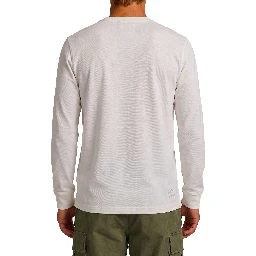 Long-sleeved cotton sweater