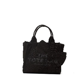 The Crossbody Tote Oversized Bow Canvas