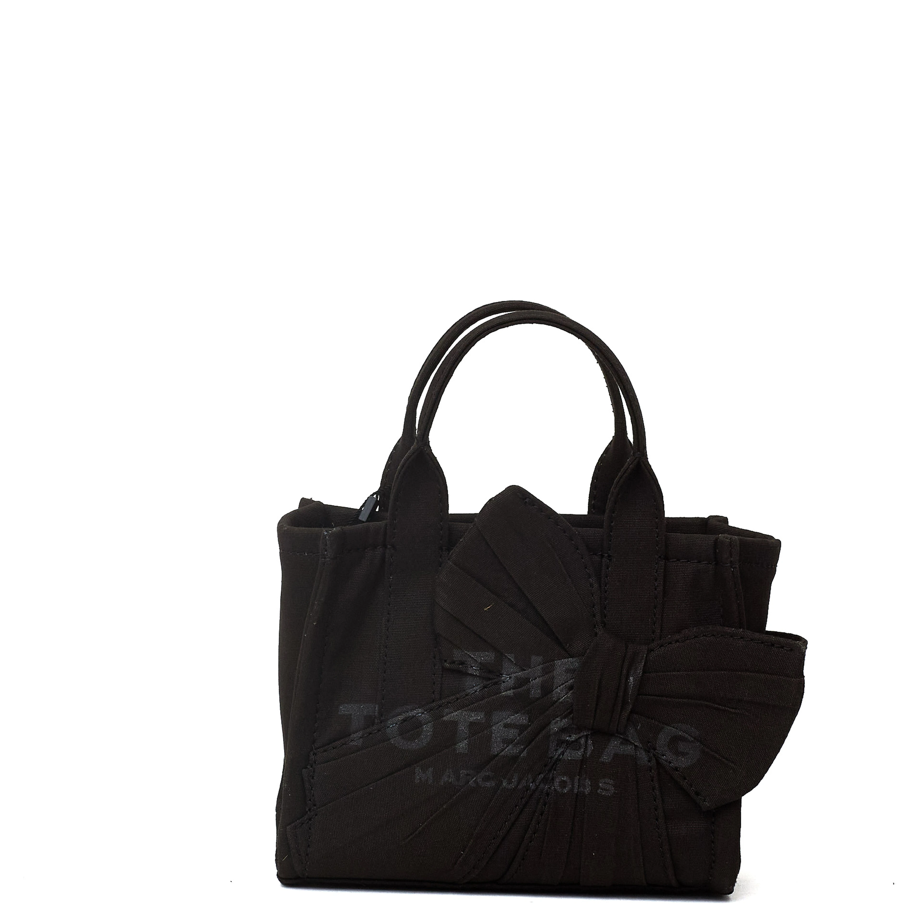 The Crossbody Tote Oversized Bow Canvas
