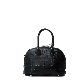 Croc Leather Toast Mini Bag