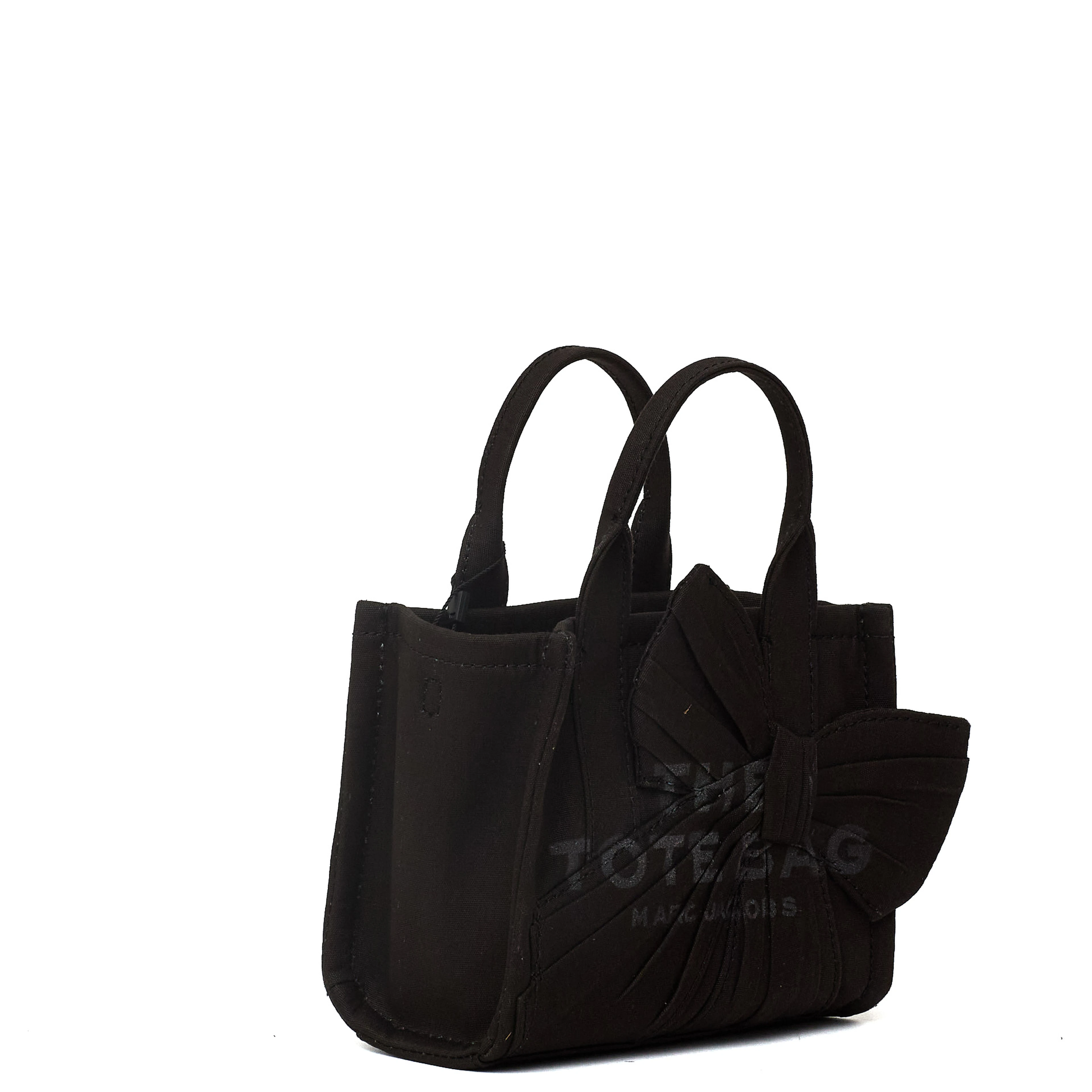 The Crossbody Tote Oversized Bow Canvas