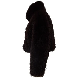 Salia Faux Fur Cropped Jacket Molé