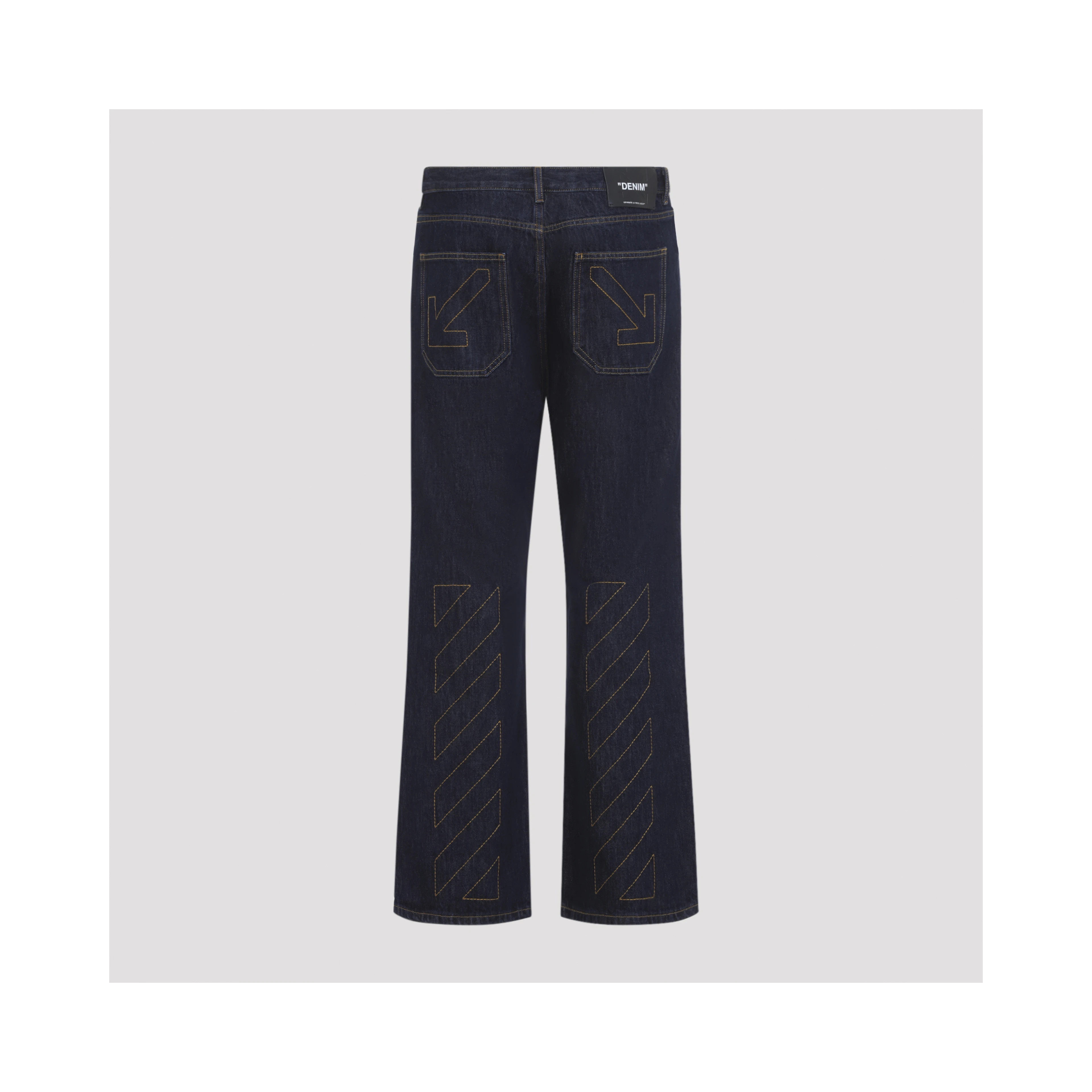 Off White Half Arrow Slim Relax Jeans