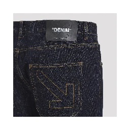 Off White Half Arrow Slim Relax Jeans