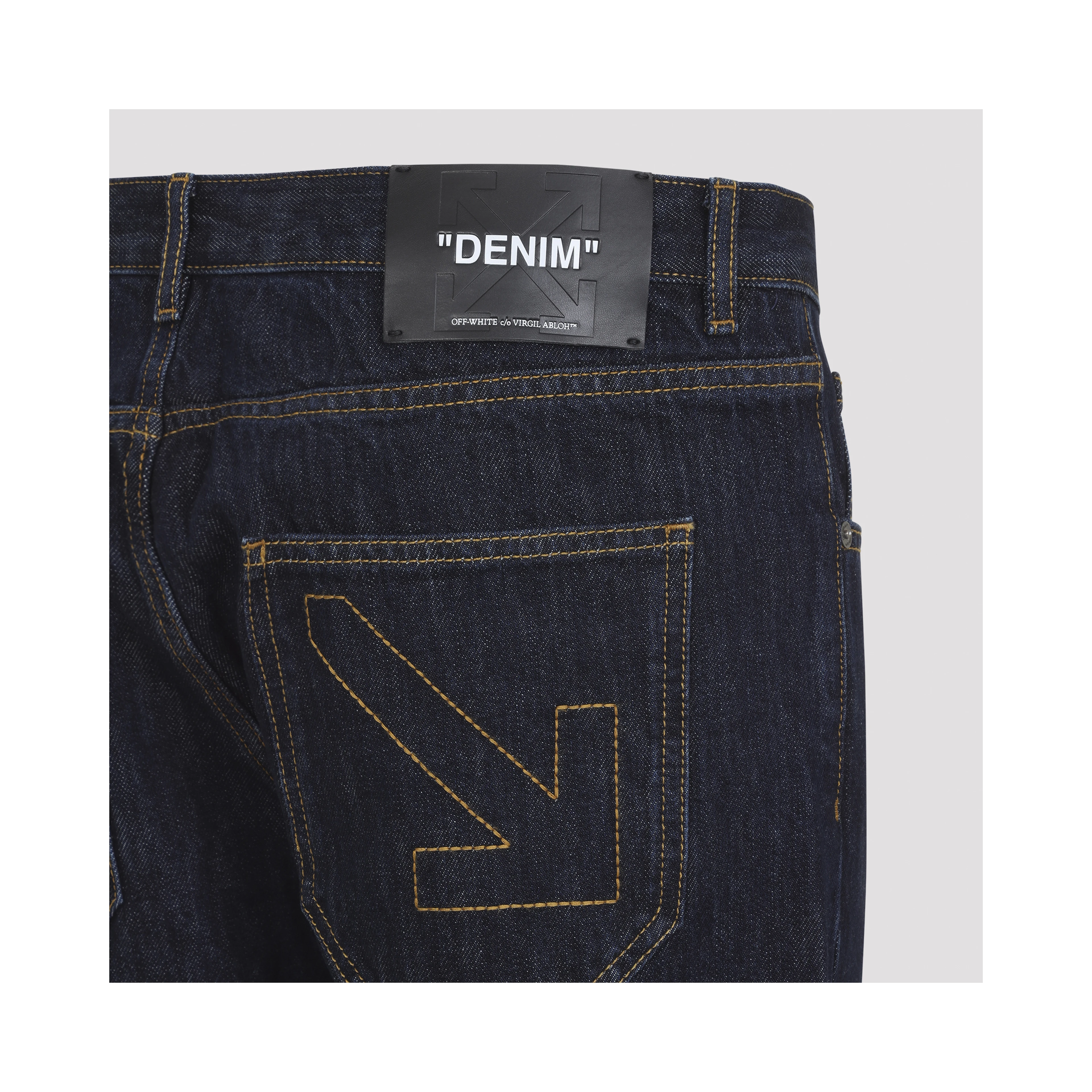 Off White Half Arrow Slim Relax Jeans