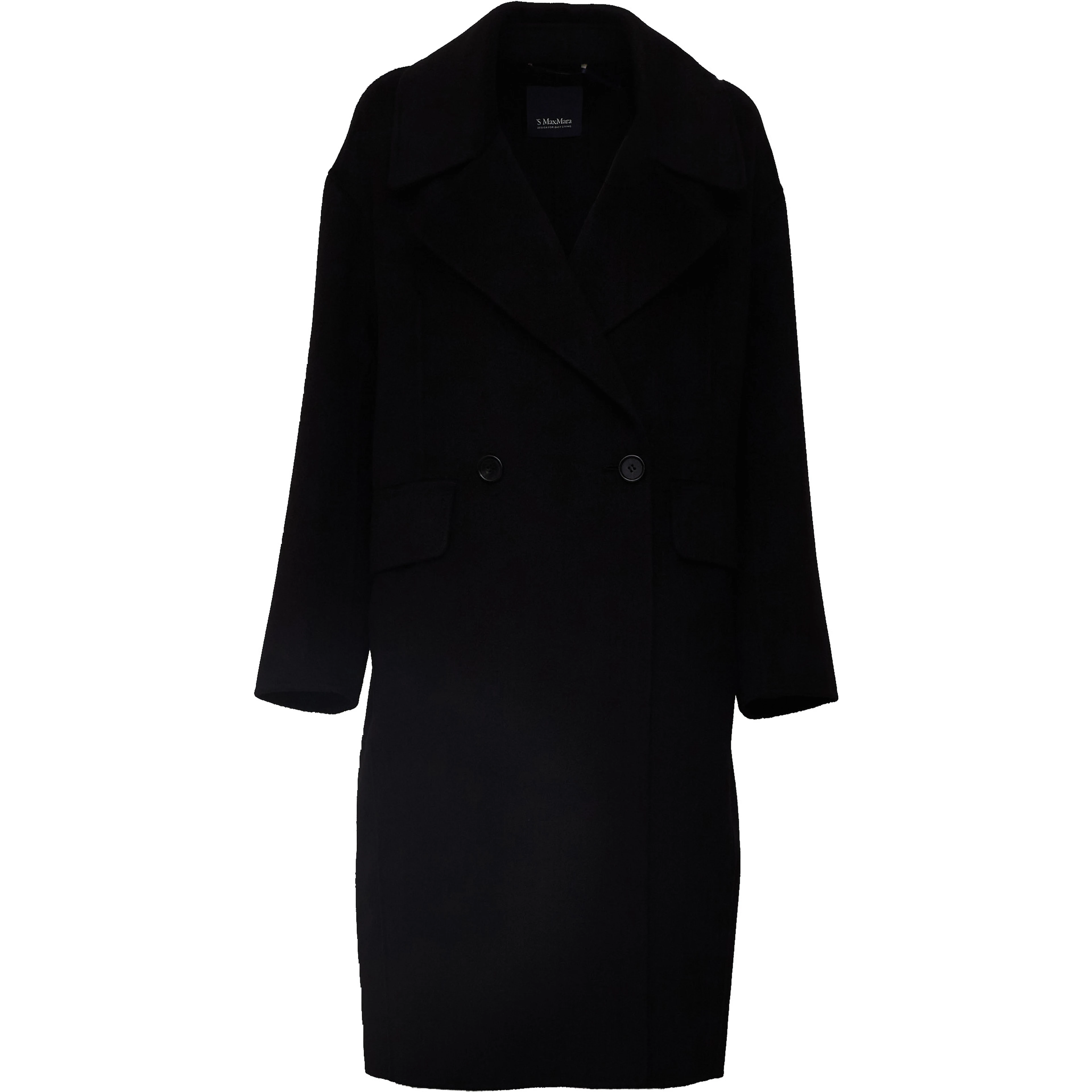 Cappotto Bruno In Lana, Cashmere Zibellinato