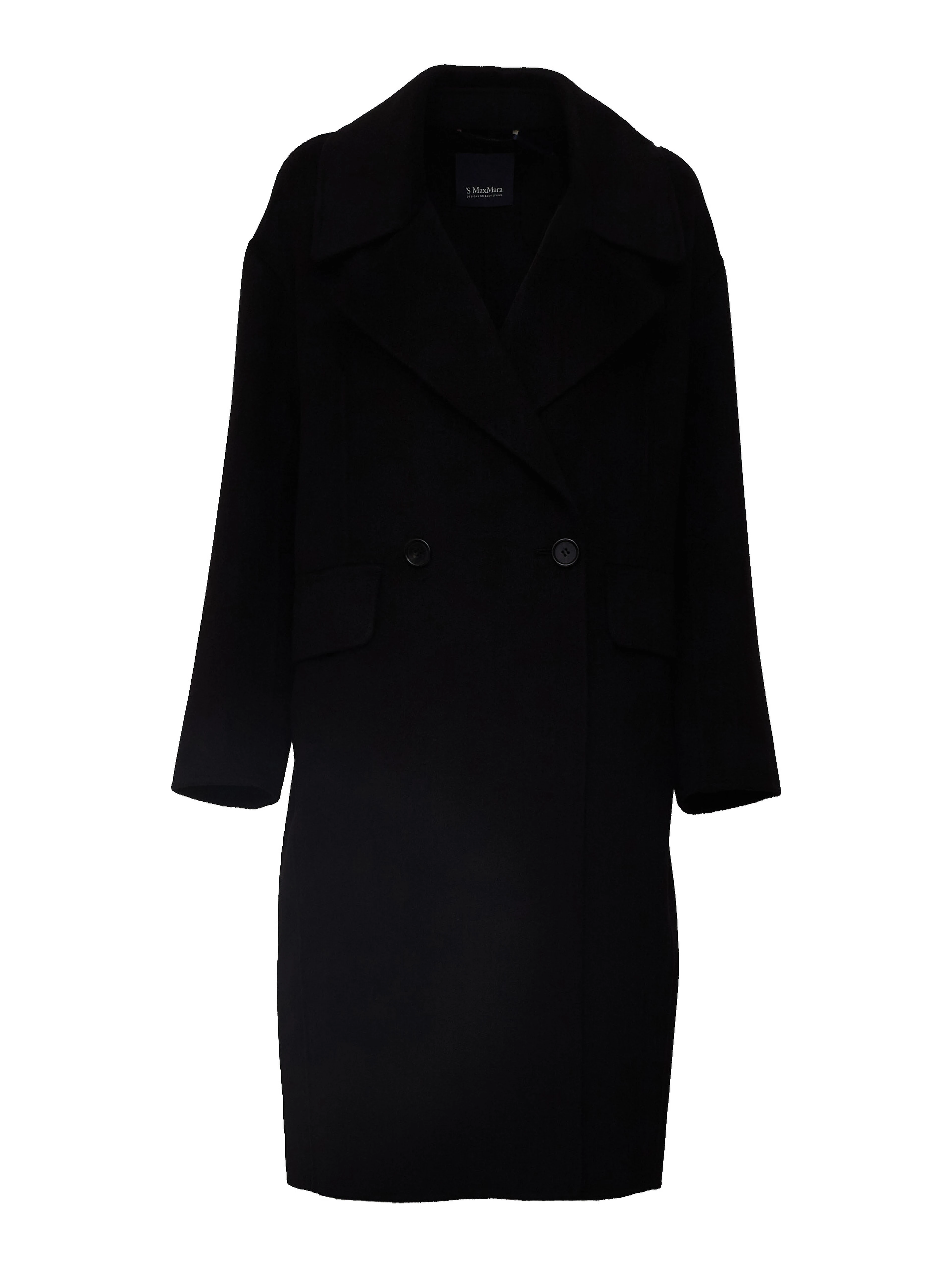 Cappotto Bruno In Lana, Cashmere Zibellinato