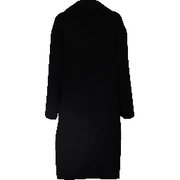 Cappotto Bruno In Lana, Cashmere Zibellinato