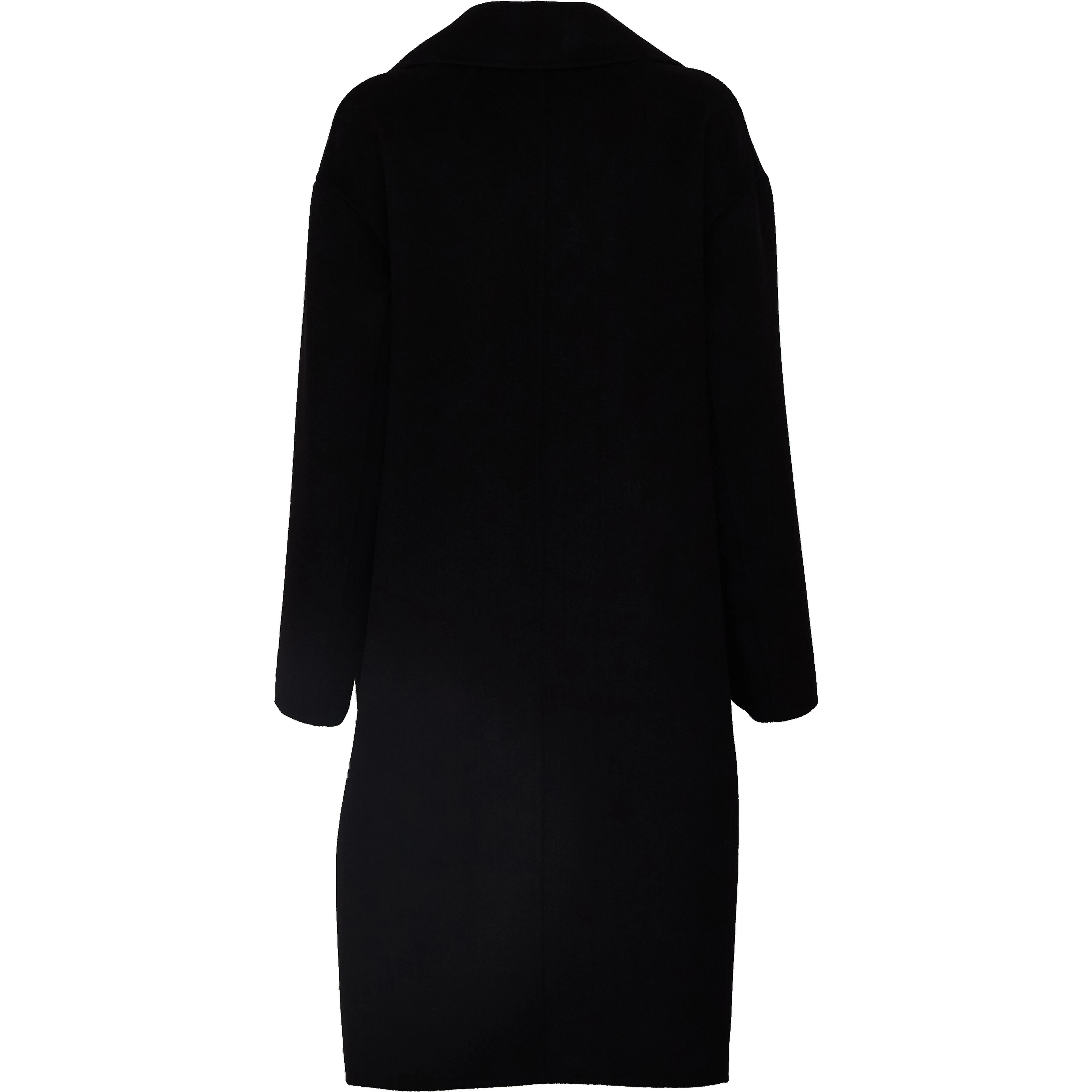 Cappotto Bruno In Lana, Cashmere Zibellinato