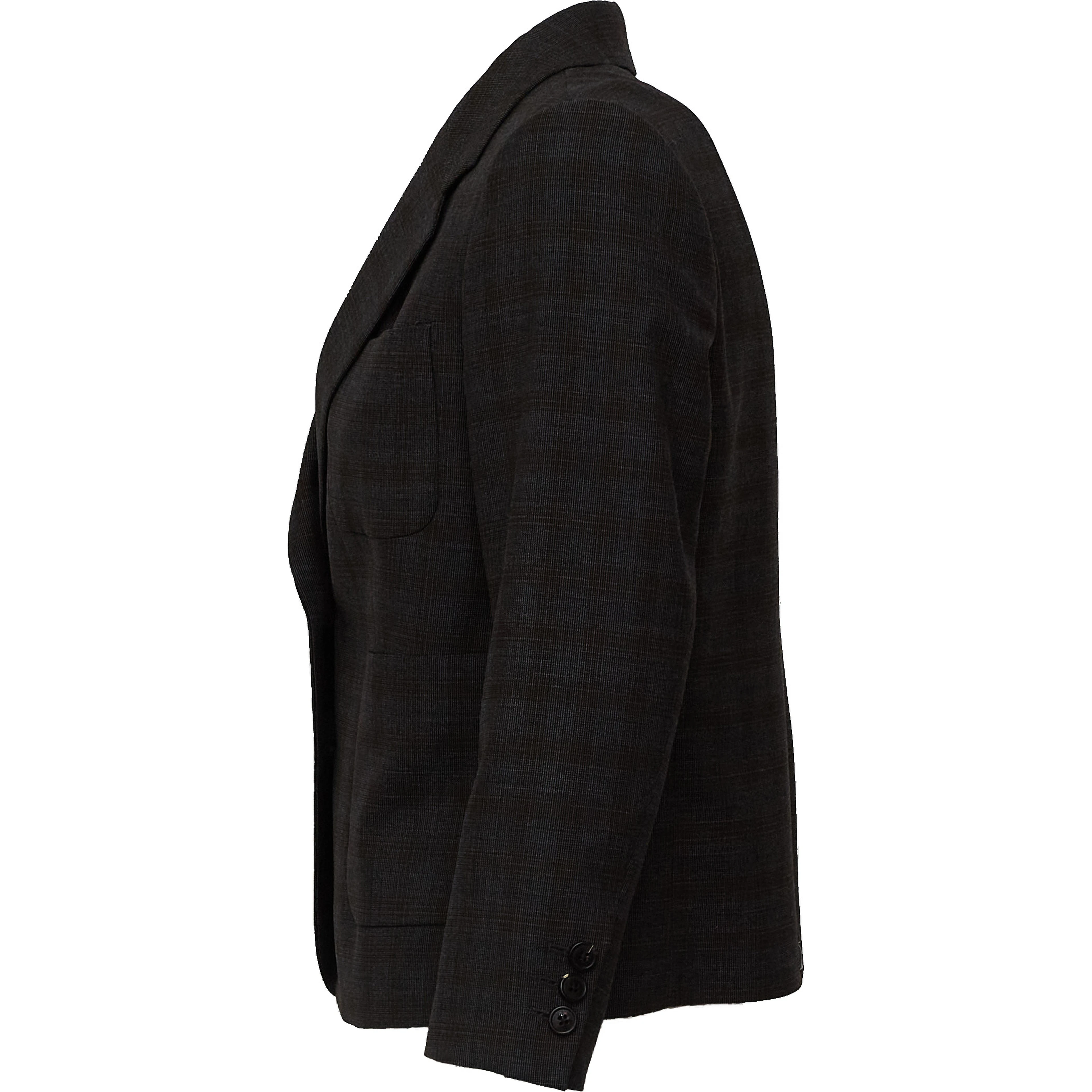 Bamis Jacket Yarn Dyed Abstract Check Wool
