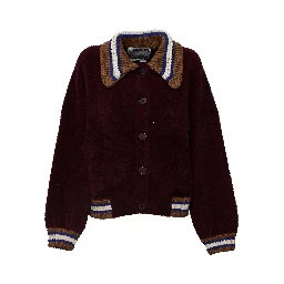 Kamore Knit Jacket With Collar