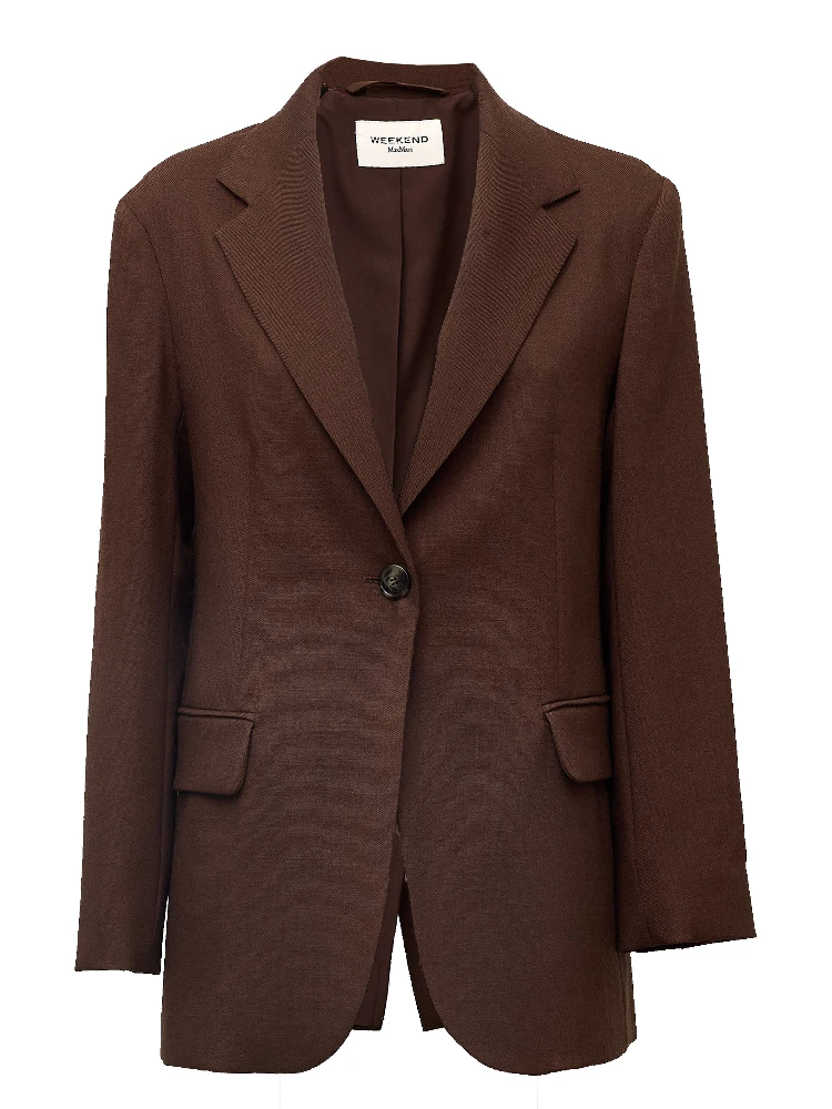 Blazer Asta In Tela Pura Lana