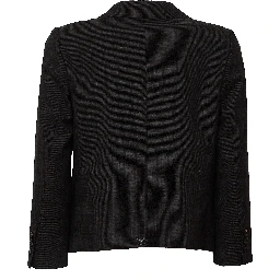 Bamis Jacket Yarn Dyed Abstract Check Wool