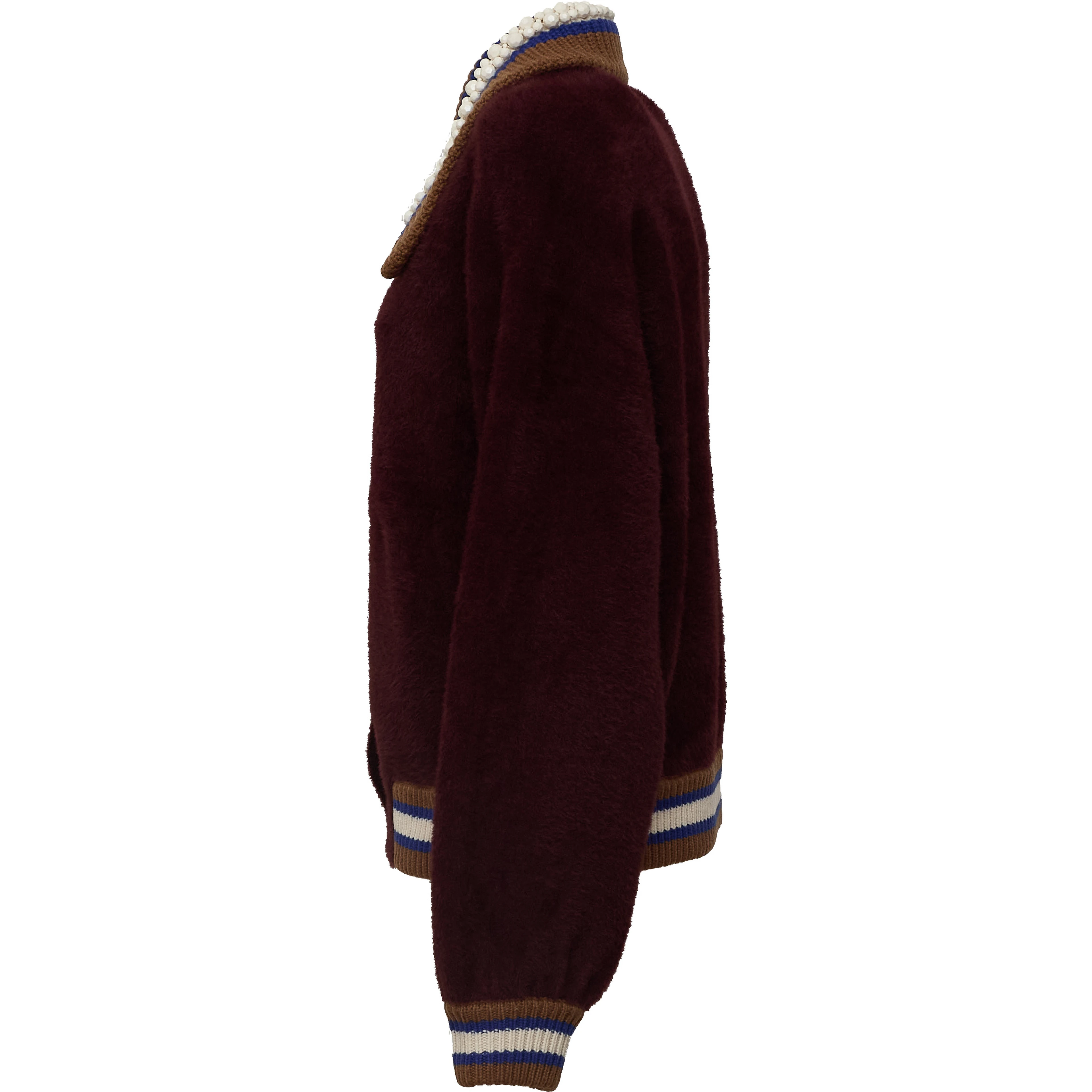 Kamore Knit Jacket With Collar