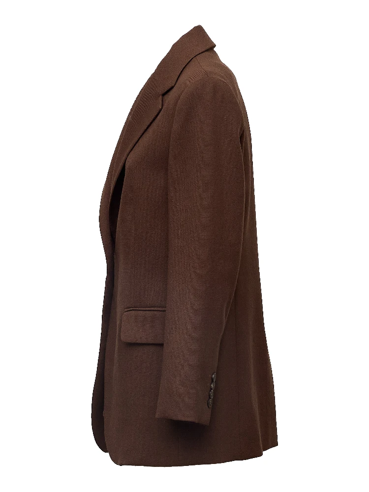 Blazer Asta In Tela Pura Lana alternative