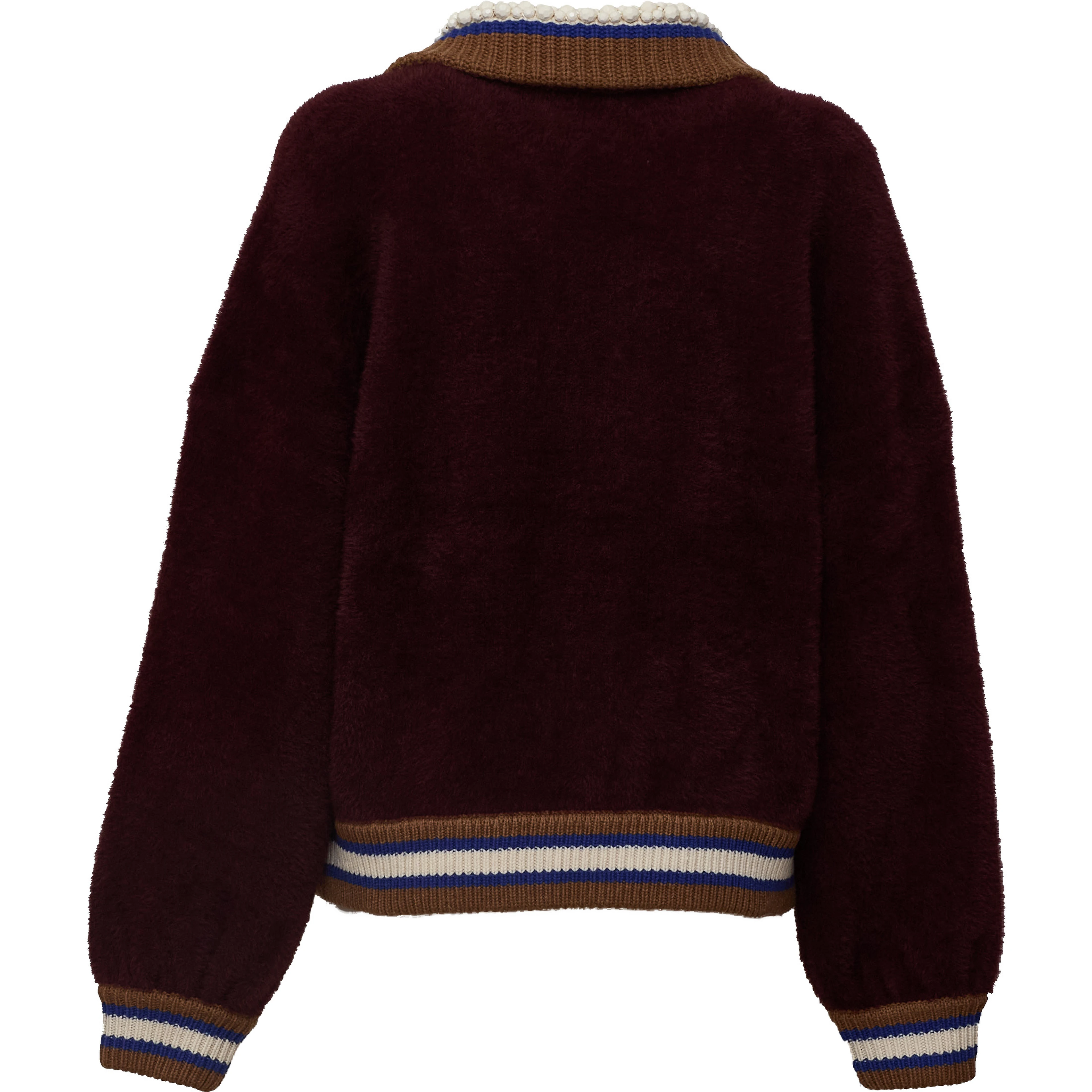 Kamore Knit Jacket With Collar