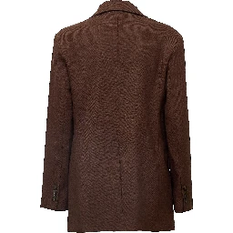 Blazer Asta In Tela Pura Lana