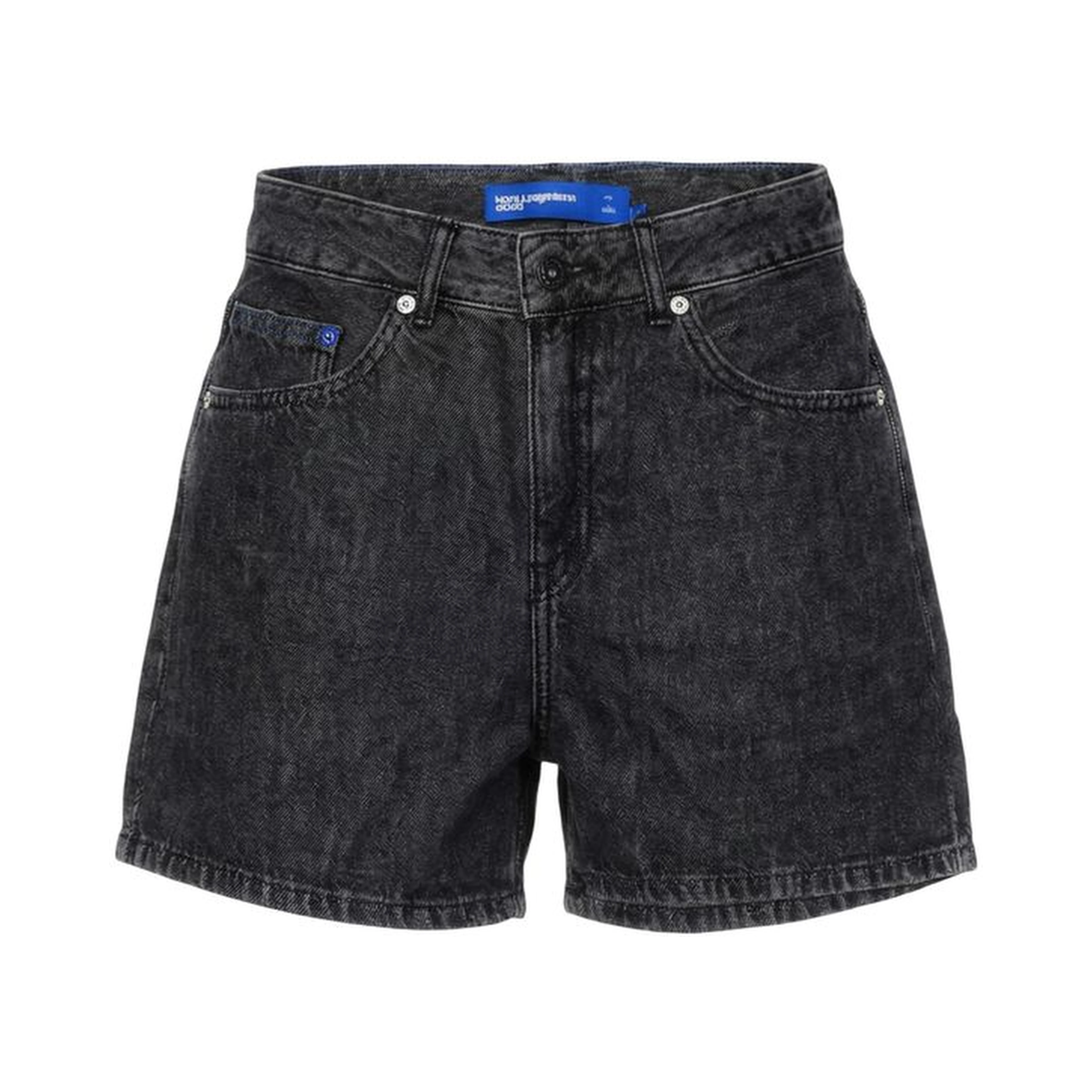 Black Denim Shorts
