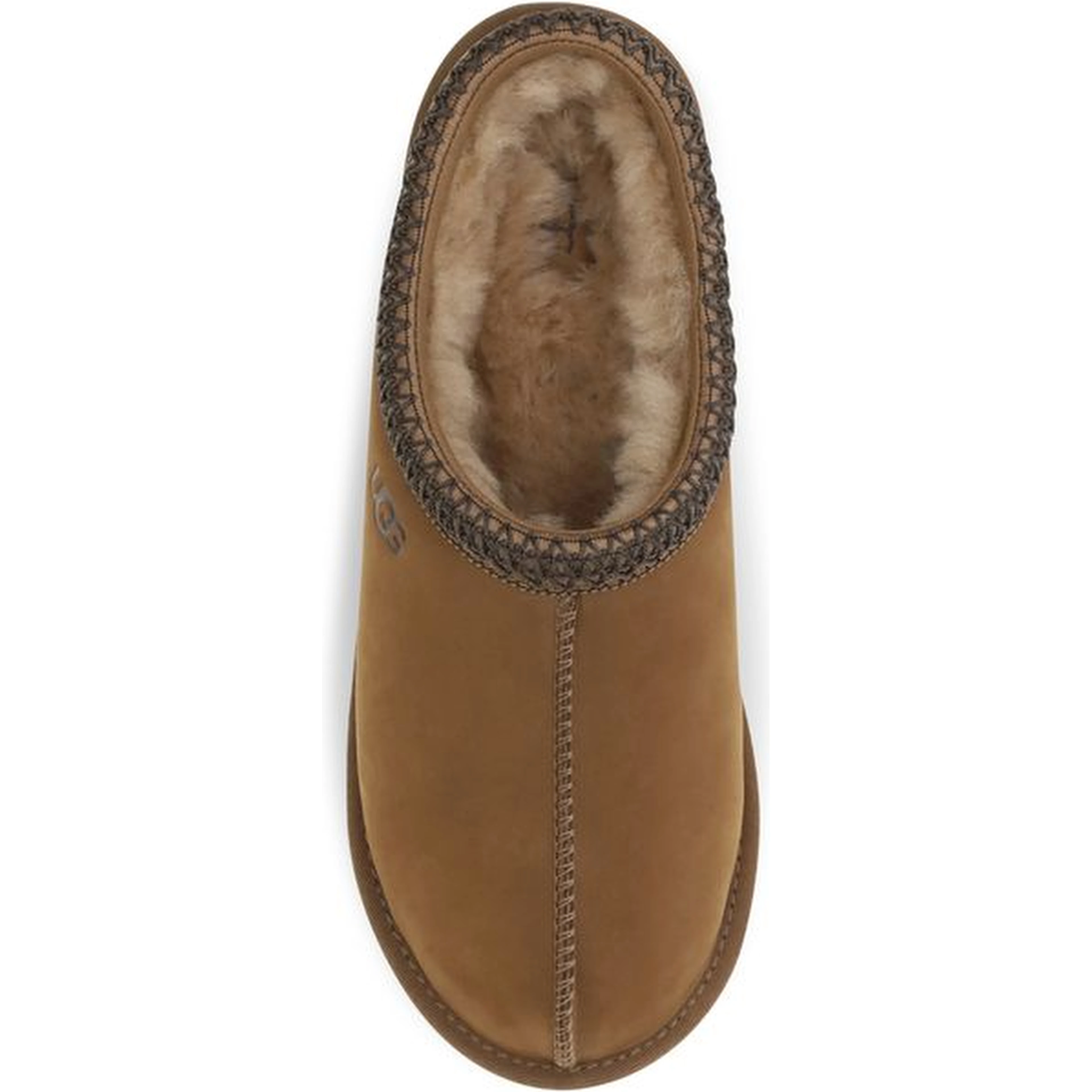 Brown Nubuc Leather Clogs