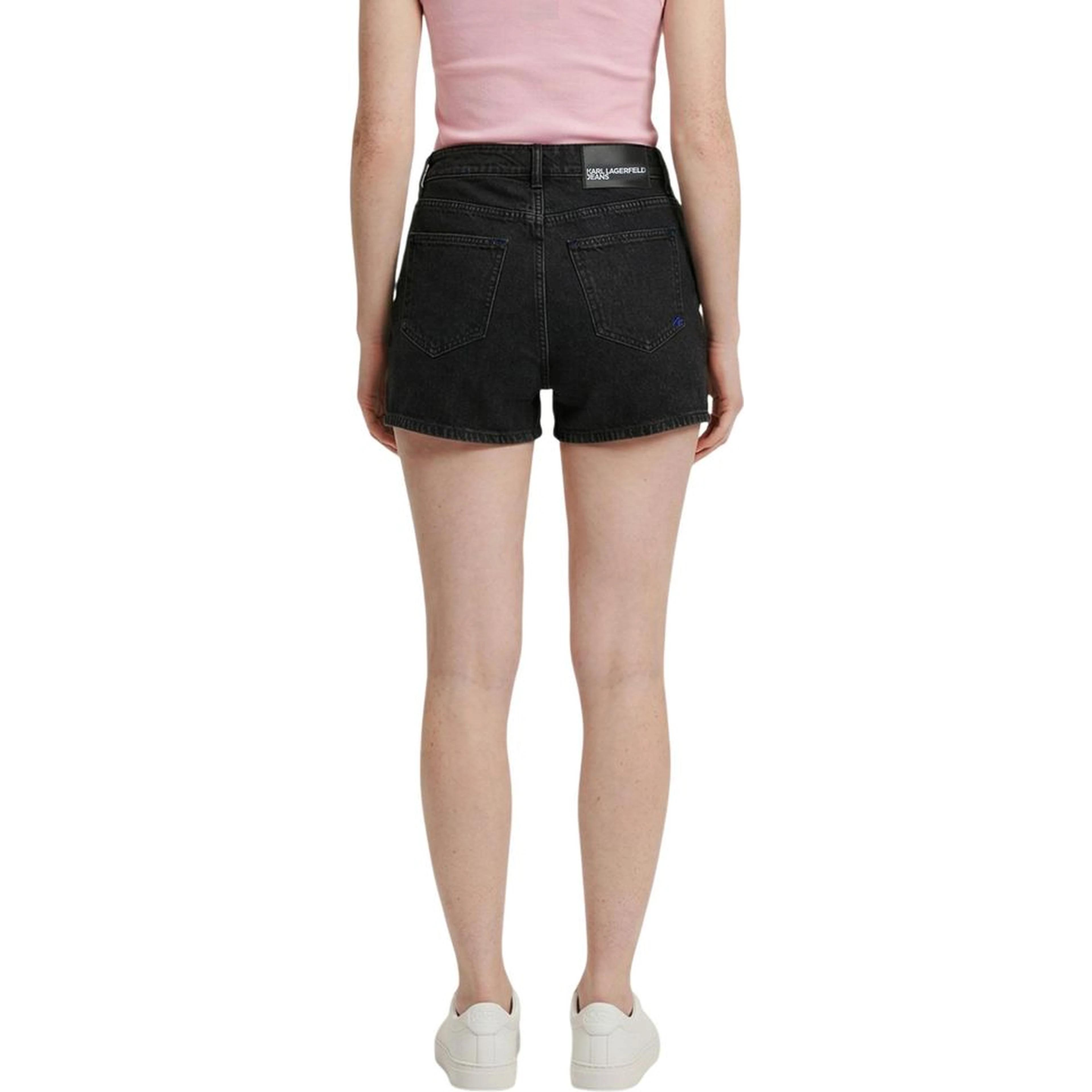 Black Denim Shorts
