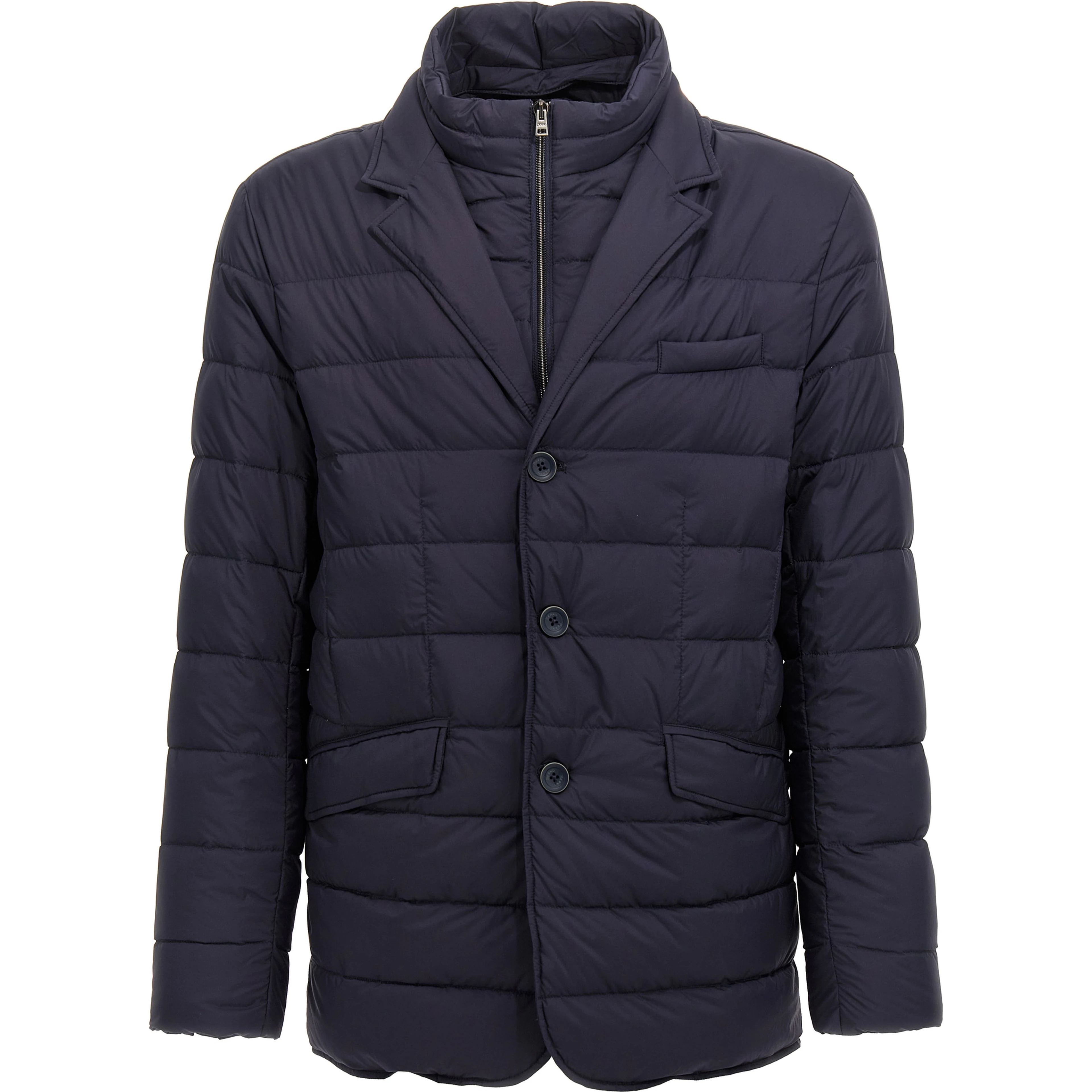 Blue Polyamide Jacket