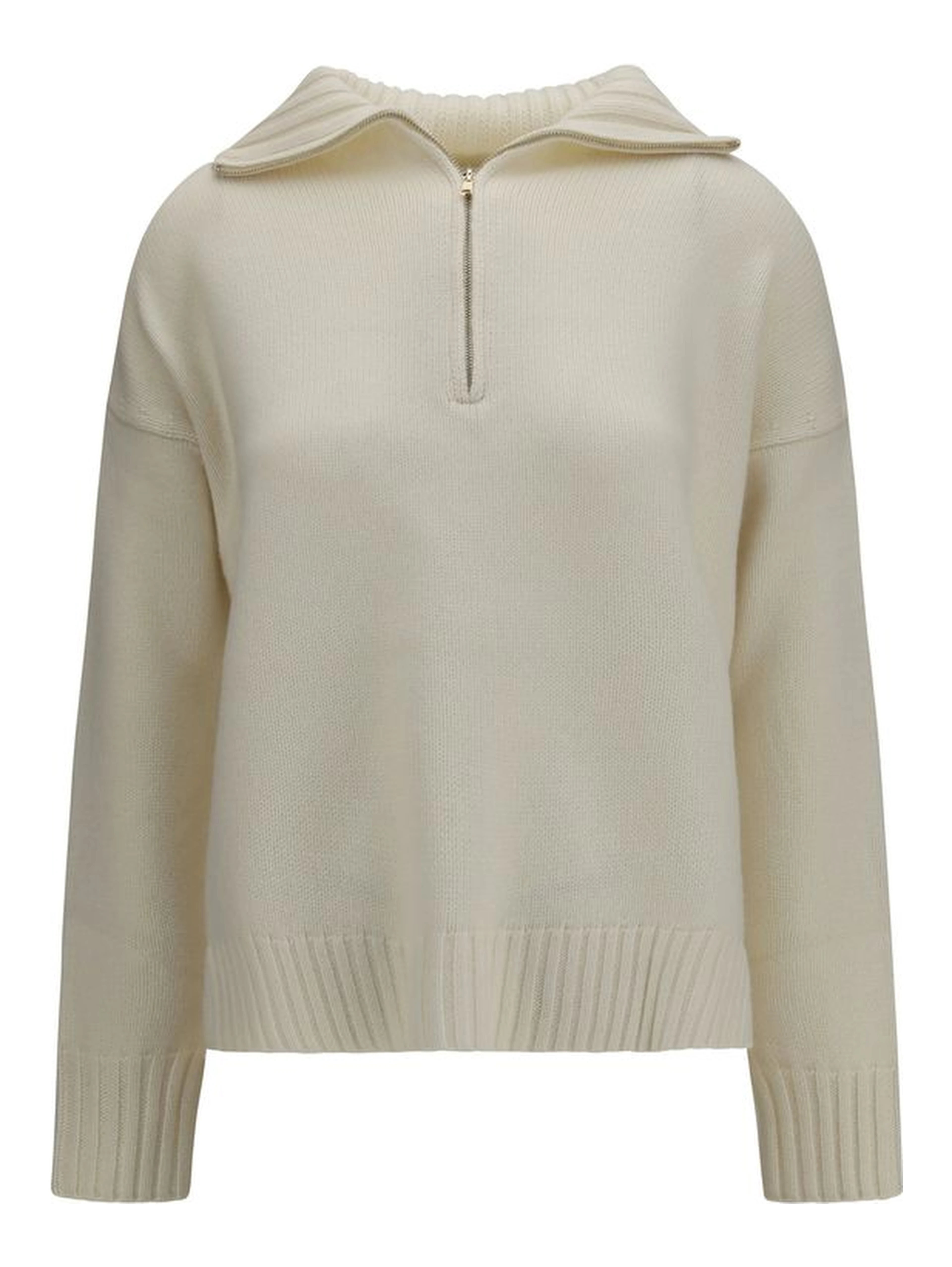Beige Cashmere Sweater
