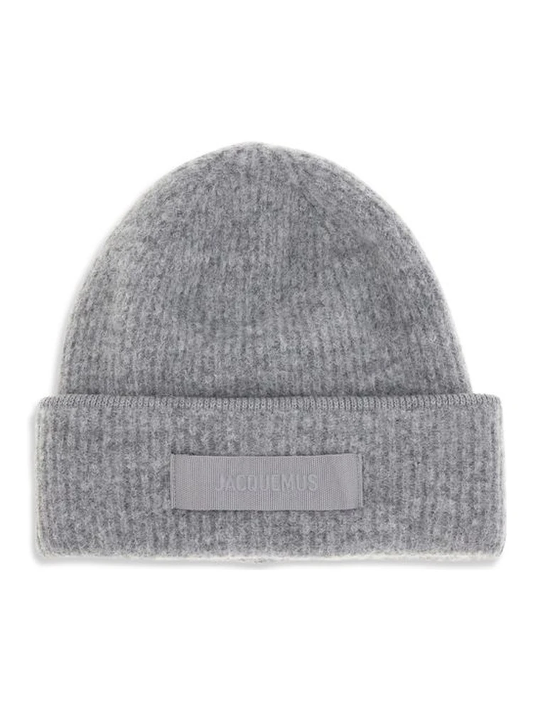 Gray Alpaca Vicugna Pacos Beanie