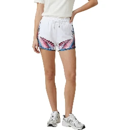 White Cotton Short And Mini Shorts