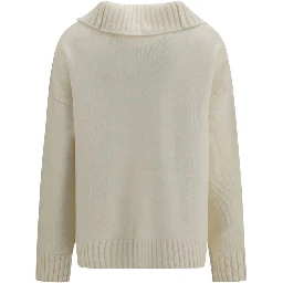 Beige Cashmere Sweater