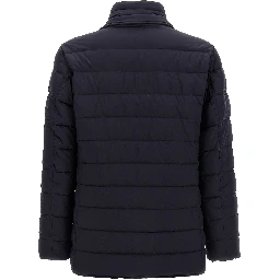 Blue Polyamide Jacket