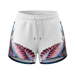 White Cotton Short And Mini Shorts