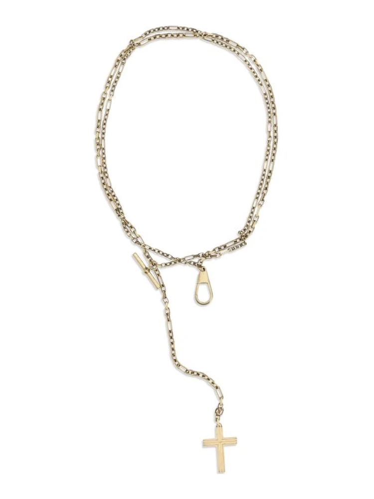 Gold Brass Keychain