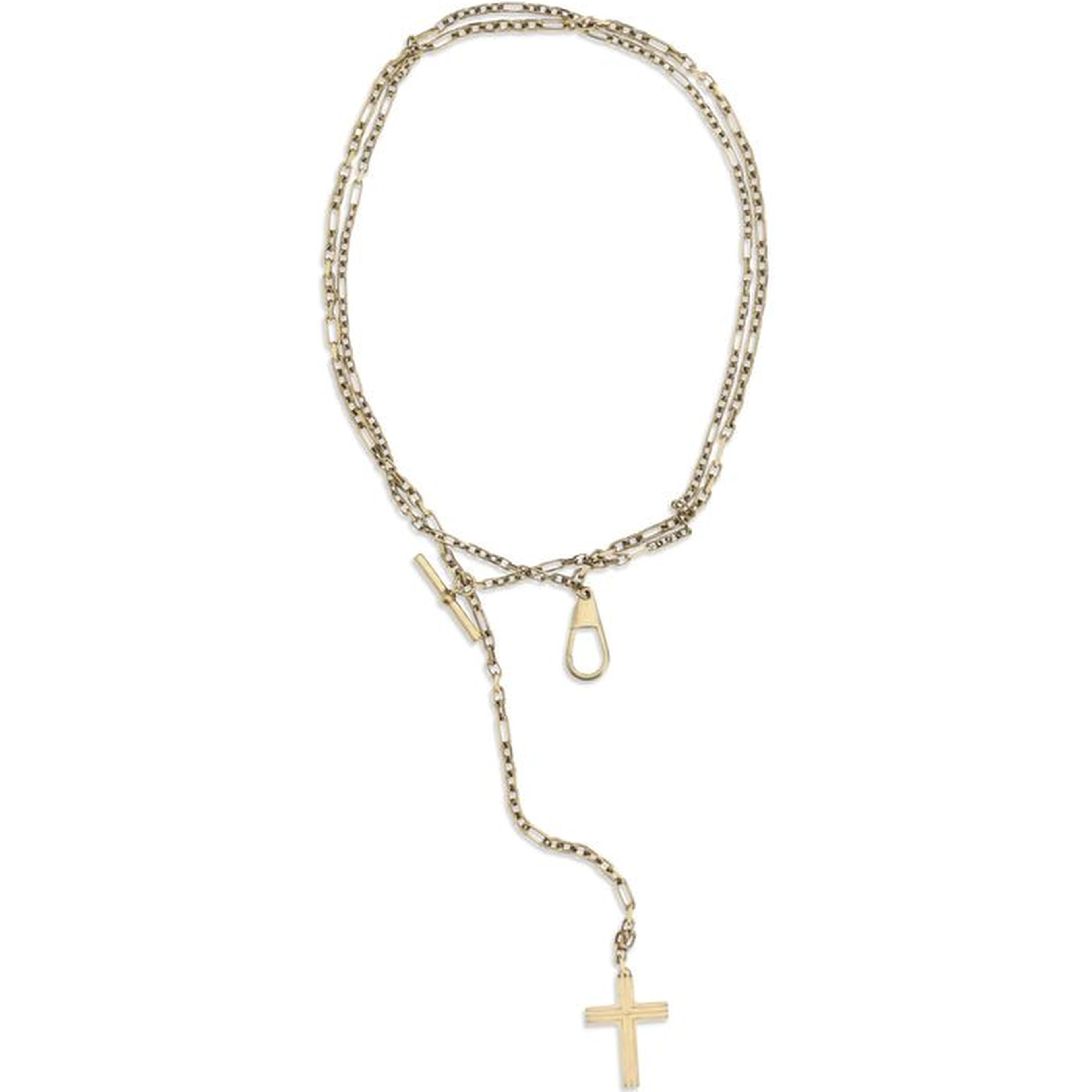 Gold Brass Keychain