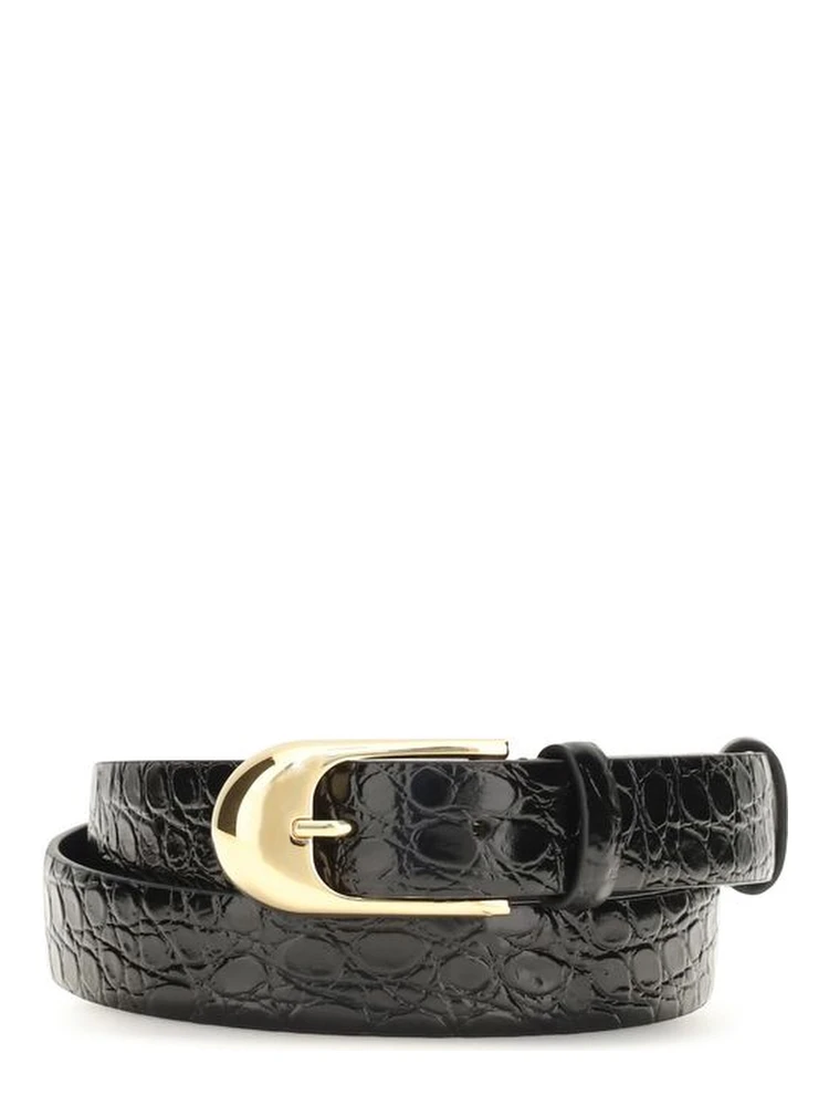 Black Calf Leather Bos Taurus Regular Belt