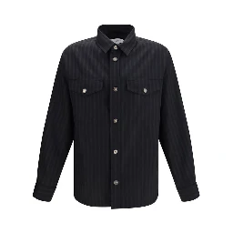 Black Wool Oves Aries Shirt
