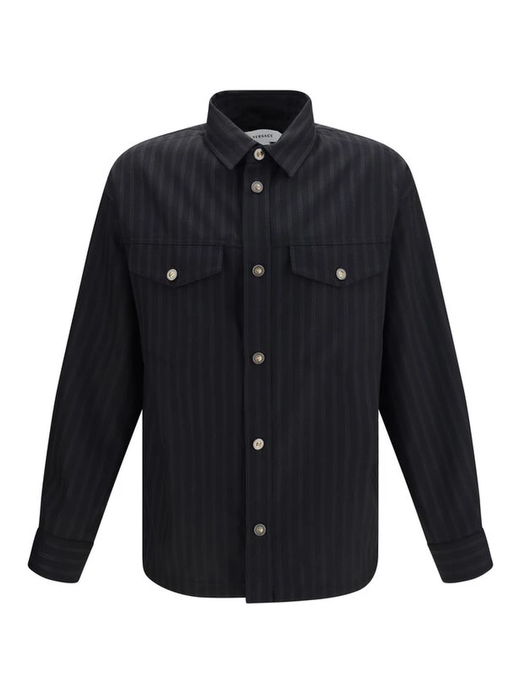 Black Wool Oves Aries Shirt
