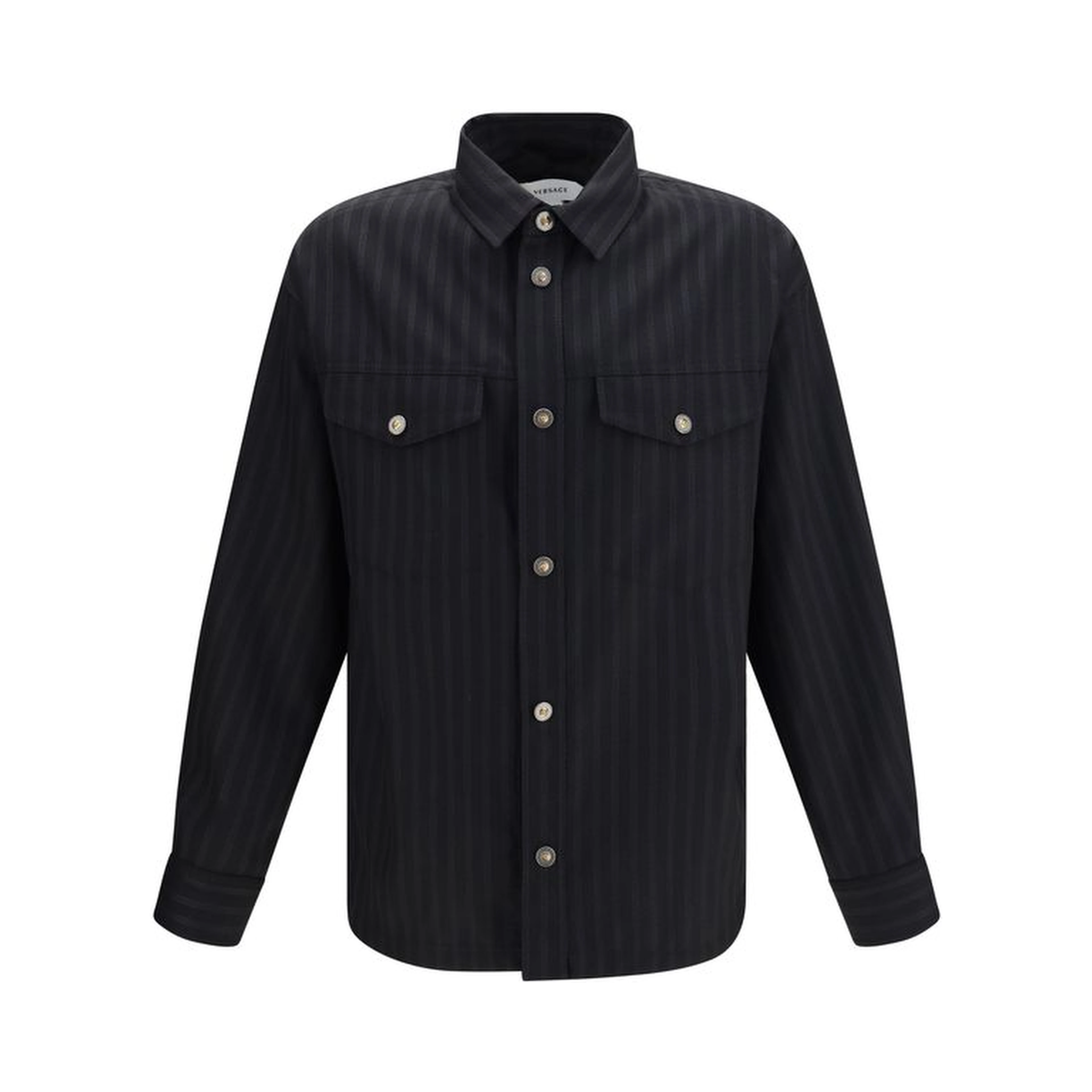 Black Wool Oves Aries Shirt