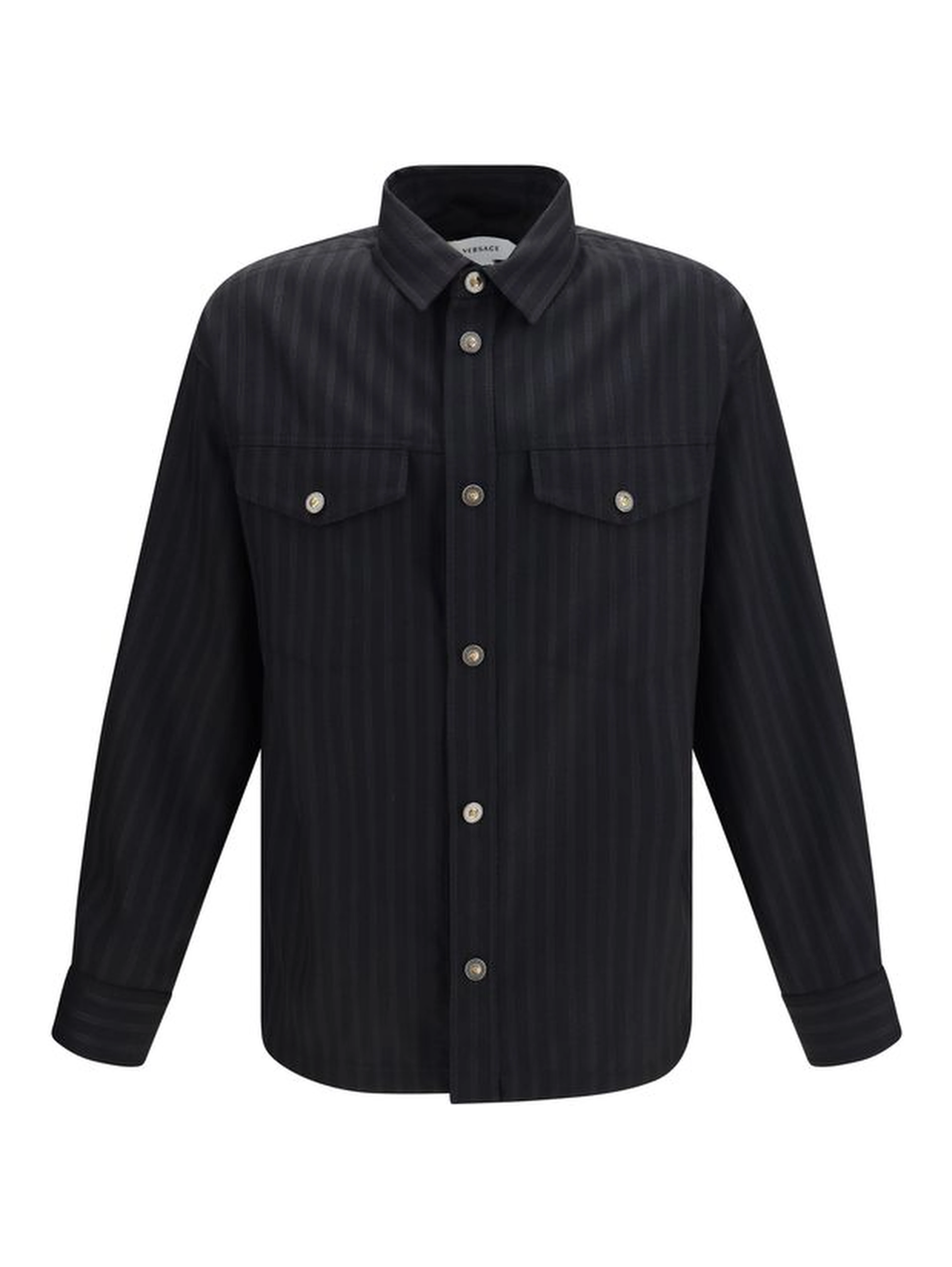 Black Wool Oves Aries Shirt