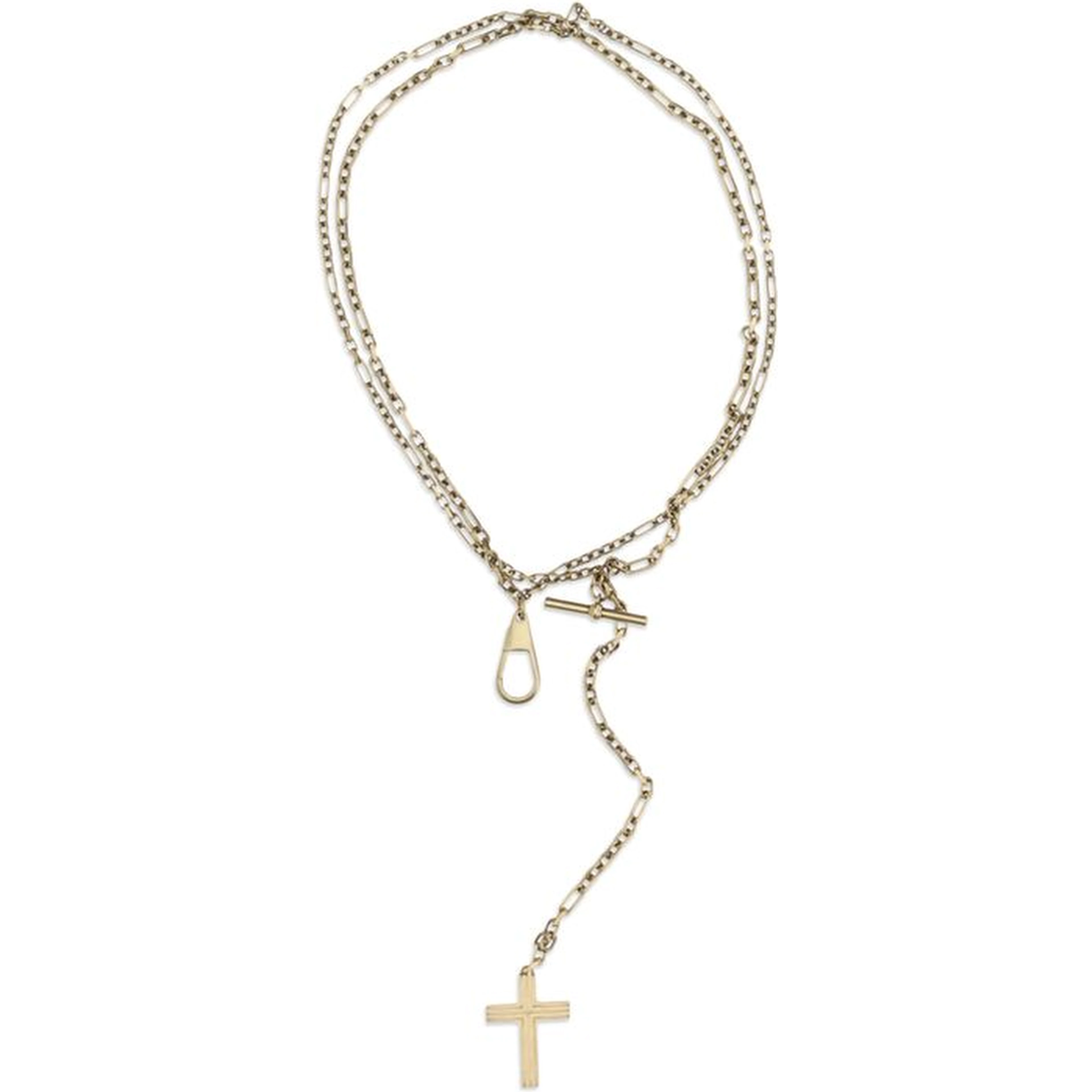 Gold Brass Keychain
