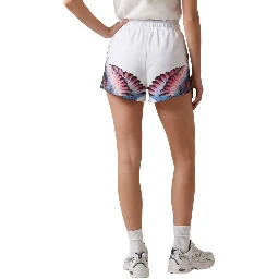 White Cotton Short And Mini Shorts