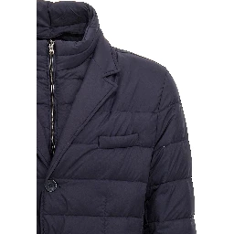 Blue Polyamide Jacket